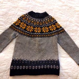 New wool kids sweater
